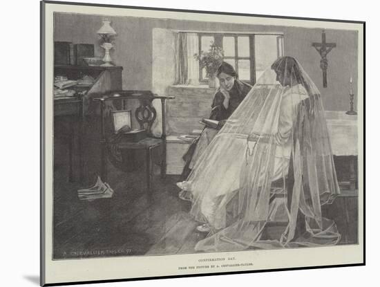 Confirmation Day-Albert Chevallier Tayler-Mounted Giclee Print