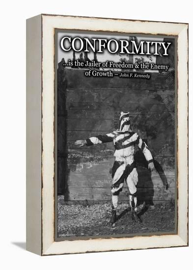 Conformity-Wilbur Pierce-Framed Stretched Canvas