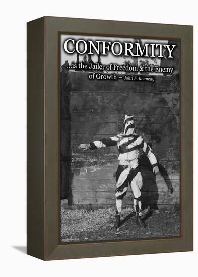 Conformity-Wilbur Pierce-Framed Stretched Canvas