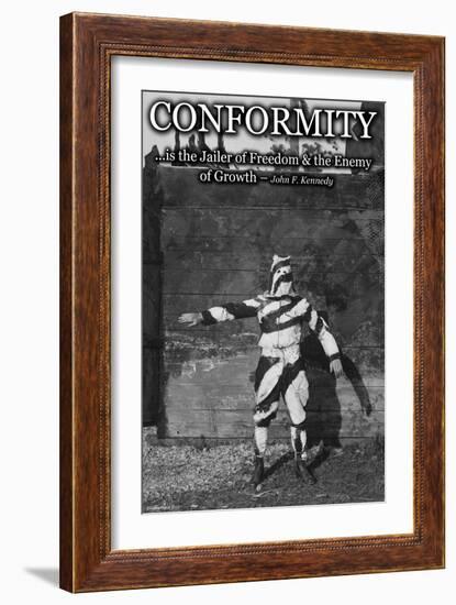 Conformity-Wilbur Pierce-Framed Art Print