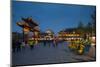 Confucian Temple, Pedestrian Street, Nanjing, Jiangsu province, China, Asia-Michael Snell-Mounted Photographic Print