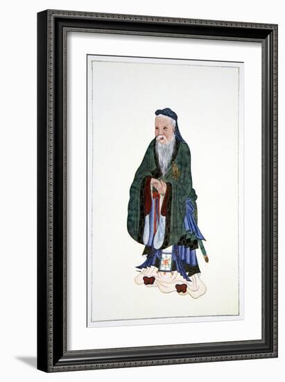 Confucius, ancient Chinese teacher and philosopher, 1922-Unknown-Framed Giclee Print