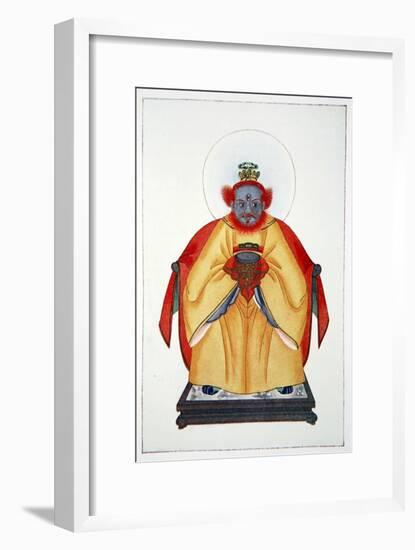 'Confucius the Great Unapotheosized God of China', 1922-Unknown-Framed Giclee Print