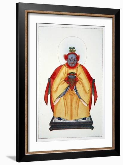 'Confucius the Great Unapotheosized God of China', 1922-Unknown-Framed Giclee Print