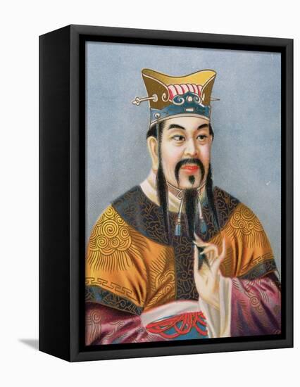 Confucius-Chinese School-Framed Premier Image Canvas