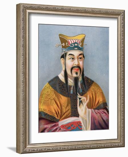 Confucius-Chinese School-Framed Giclee Print