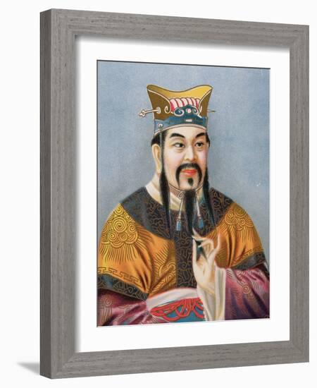 Confucius-Chinese School-Framed Giclee Print