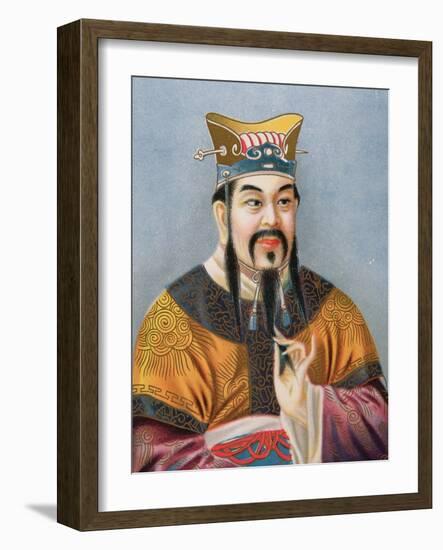 Confucius-Chinese School-Framed Giclee Print