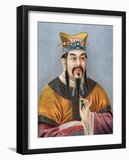 Confucius-Chinese School-Framed Giclee Print