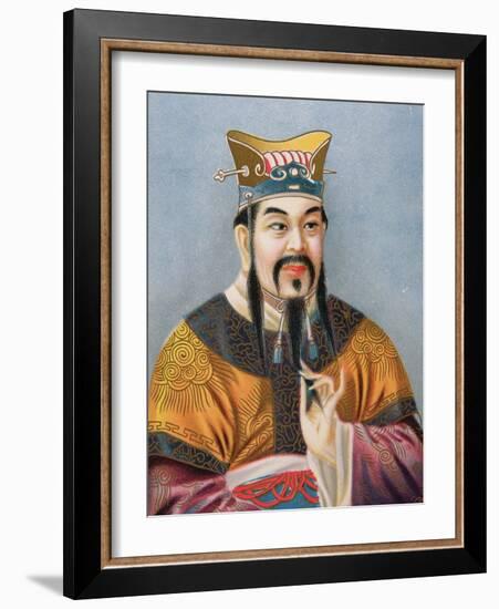 Confucius-Chinese School-Framed Giclee Print