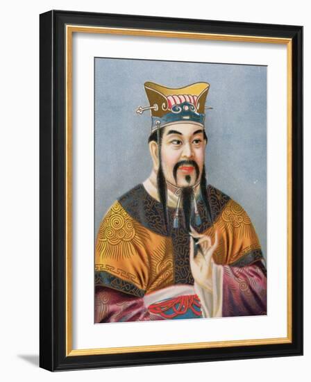 Confucius-Chinese School-Framed Giclee Print
