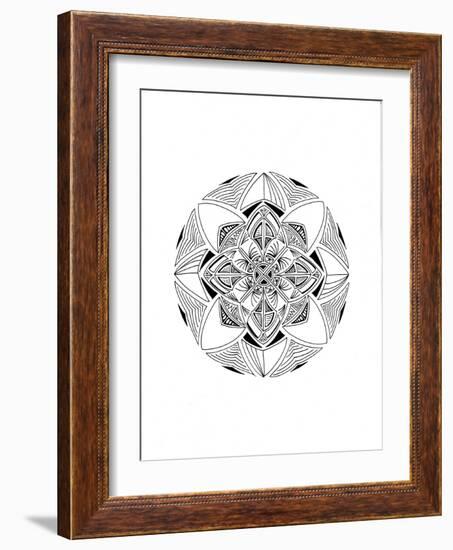 Confusion Mandala-Nicky Kumar-Framed Giclee Print