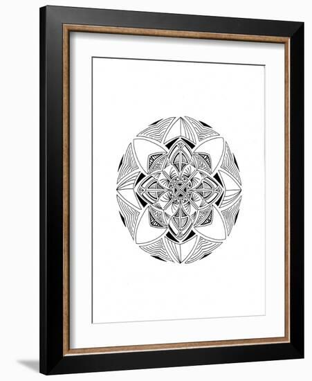 Confusion Mandala-Nicky Kumar-Framed Giclee Print