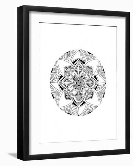 Confusion Mandala-Nicky Kumar-Framed Giclee Print