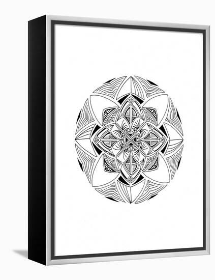 Confusion Mandala-Nicky Kumar-Framed Premier Image Canvas