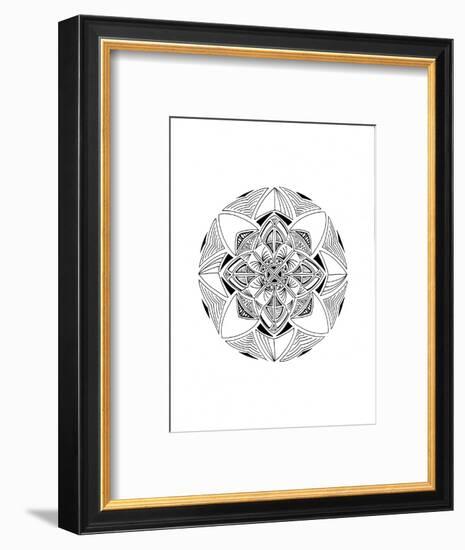 Confusion Mandala-Nicky Kumar-Framed Giclee Print