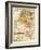 Congo - Panoramic Map-Lantern Press-Framed Art Print