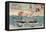 Congratulations on Maritime Security for All Eternity-Kyosai Kawanabe-Framed Premier Image Canvas