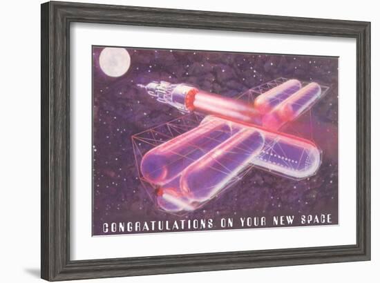 Congratulations on Your New Space-null-Framed Art Print