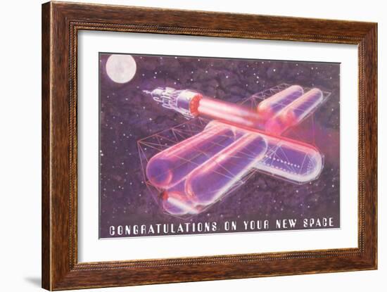 Congratulations on Your New Space-null-Framed Art Print