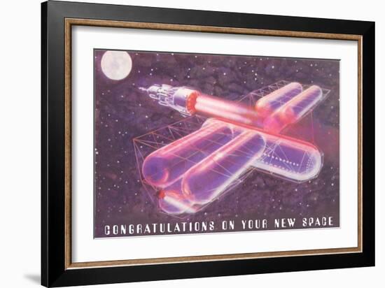 Congratulations on Your New Space-null-Framed Art Print