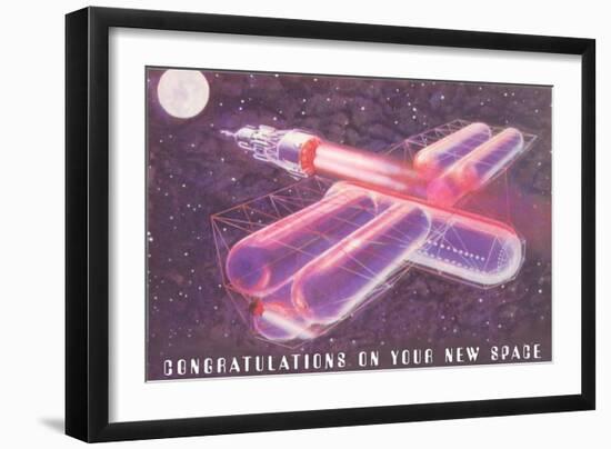 Congratulations on Your New Space-null-Framed Art Print