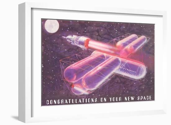 Congratulations on Your New Space-null-Framed Art Print