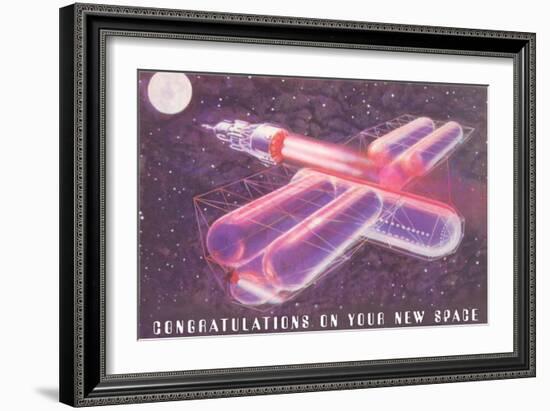 Congratulations on Your New Space-null-Framed Art Print