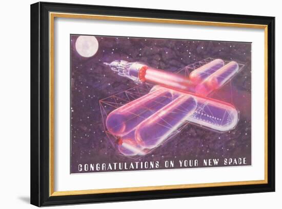 Congratulations on Your New Space-null-Framed Art Print