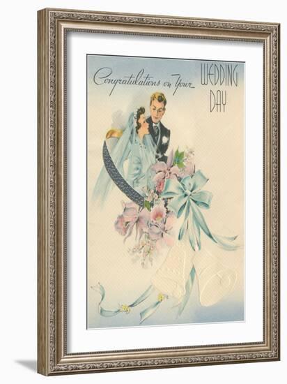 Congratulations on Your Wedding Day-null-Framed Art Print