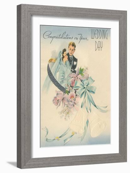 Congratulations on Your Wedding Day-null-Framed Art Print