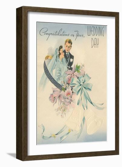 Congratulations on Your Wedding Day-null-Framed Art Print