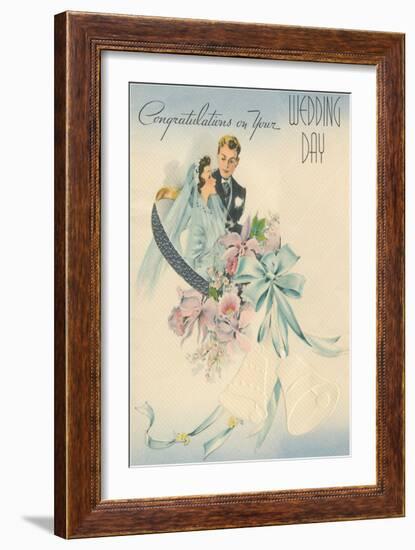 Congratulations on Your Wedding Day-null-Framed Art Print