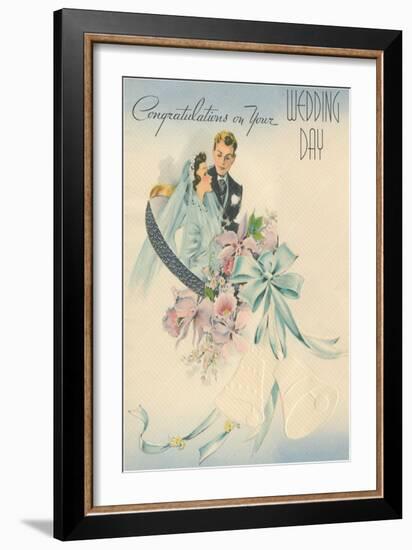 Congratulations on Your Wedding Day-null-Framed Art Print