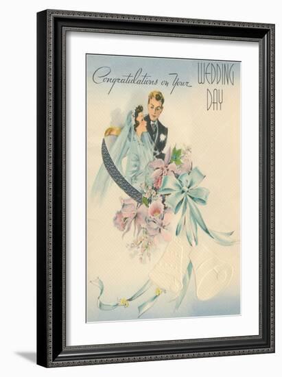 Congratulations on Your Wedding Day-null-Framed Art Print