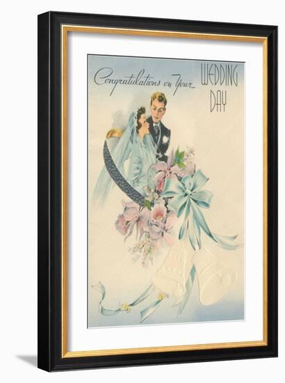 Congratulations on Your Wedding Day-null-Framed Art Print