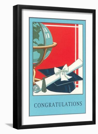 Congratulations to the Graduate-null-Framed Art Print