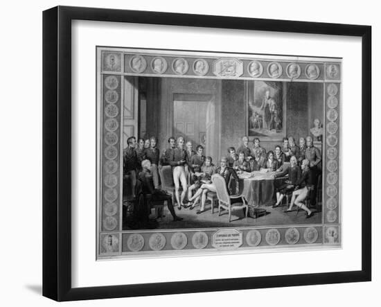 Congress of Vienna, 1814-15-Jean-Baptiste Isabey-Framed Giclee Print