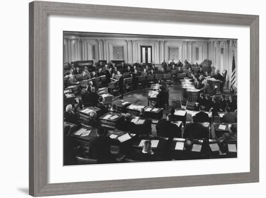 Congressional Hearing in Session-null-Framed Photo