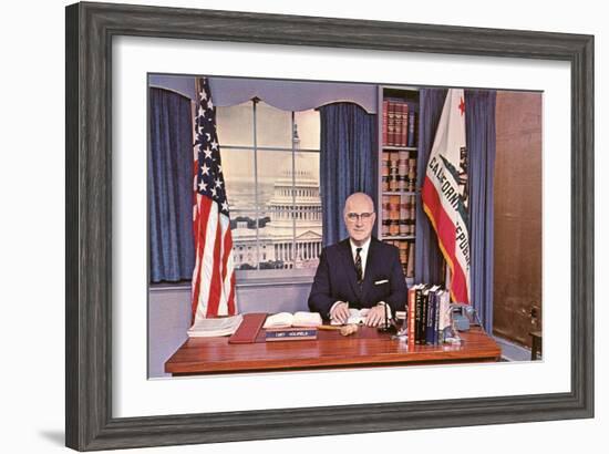 Congressman-null-Framed Art Print