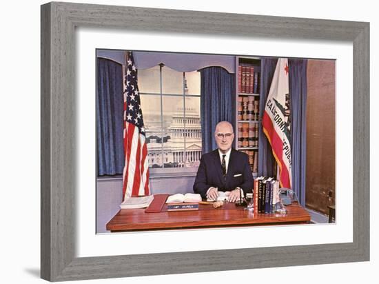 Congressman-null-Framed Art Print