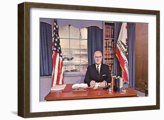 Congressman-null-Framed Art Print