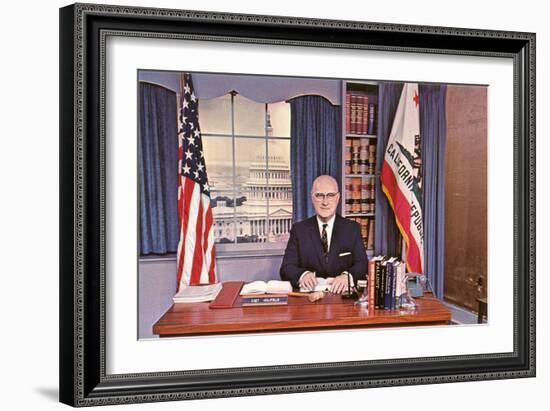 Congressman-null-Framed Art Print