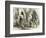 Conibos Man and Woman 1869, Peru-null-Framed Giclee Print