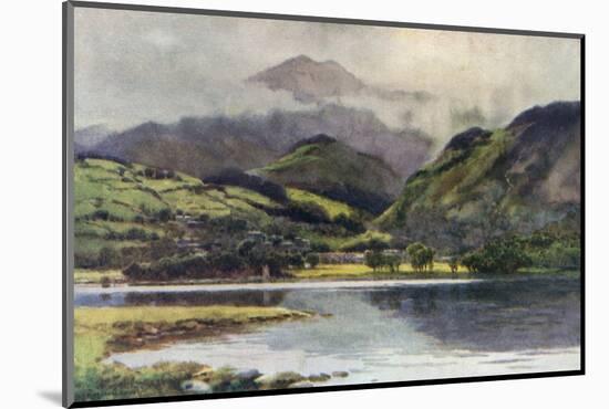 Coniston Lake-Ernest W Haslehust-Mounted Photographic Print