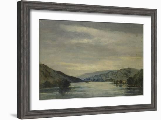 Coniston Water, 1838-David Charles Read-Framed Giclee Print