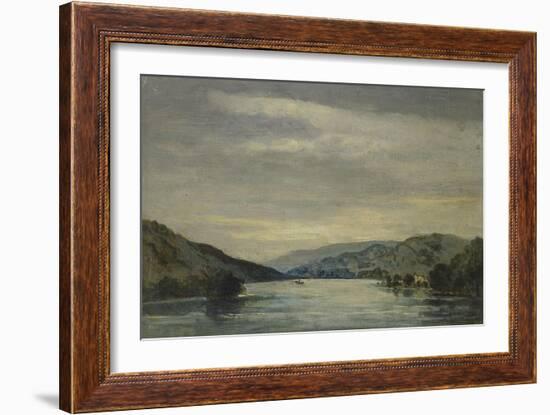 Coniston Water, 1838-David Charles Read-Framed Giclee Print