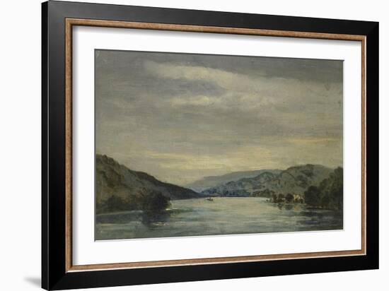 Coniston Water, 1838-David Charles Read-Framed Giclee Print