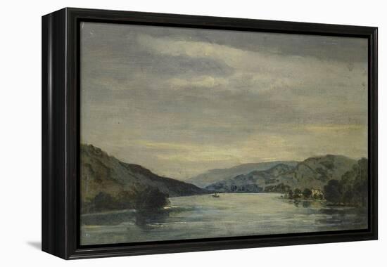 Coniston Water, 1838-David Charles Read-Framed Premier Image Canvas