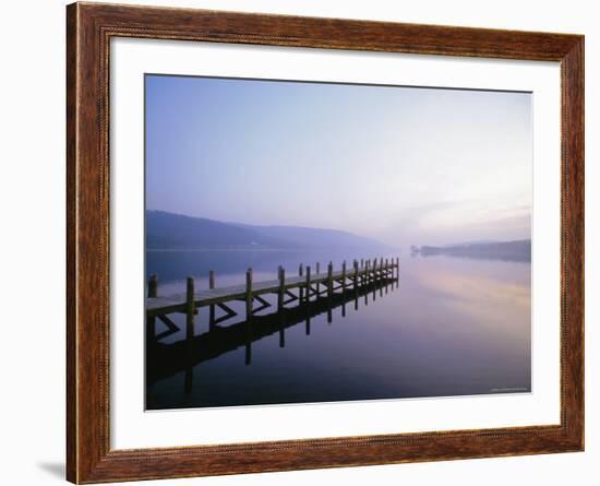 Coniston Water, Lake District National Park, Cumbria, England, UK, Europe-Nick Wood-Framed Photographic Print